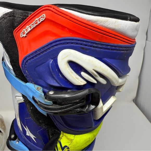 Troy Lee Designs Alpinestars Tech 3 Boots
White/Blue men’s size 10 - Picture 13 of 13